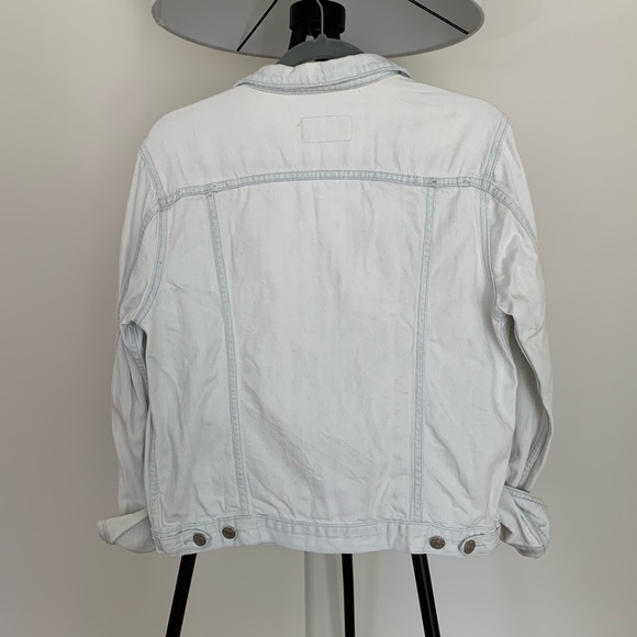 Rag & Bone distressed denim jacket size Large - Picture 2 of 6